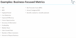 business focused metrics